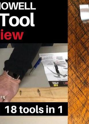 Многофункциональный молоток-гвоздодер bell+howell tac tool 18 in 1. 3