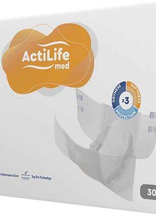 Подгузники для взрослых р.xl 30шт тм actilife med basic