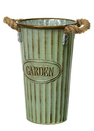 Металлическое кашпо, 30 см. elisey