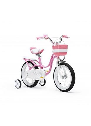 Двоколісний велосипед 18 дюймів royal little baby swan steel rb18-18 розпродаж!