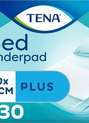 Пеленки для взрослых 30шт bed plus (60х60см) тм tena