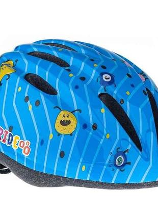 Шолом велосипедний дитячий clip монстрики s 48-52 см тм onride