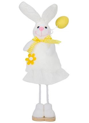 Фигурка "кролица", белая, 30 см elisey