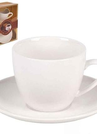 Чашка з блюдцем 230мл coffee r34230-3 тм stenson