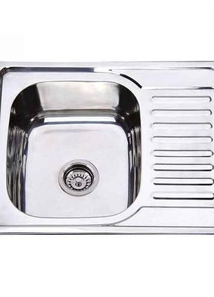 Мийка врізна 630х500х180мм z6350-08-180md (micro decor) тм zerix
