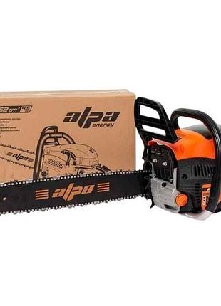 Бензопила 450мм 4,5квт ps5218l тм alpa