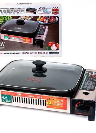 Газовый гриль для кемпинга jiuding, jd-2800