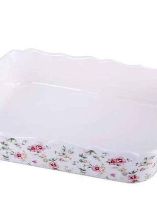 Форма для выпечки керамическая 35*23*6,5см 6110 тм kamille