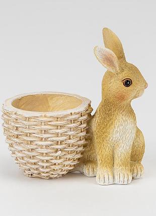 Підставка під яйце "кролик і корзинка", 9,5 см elisey