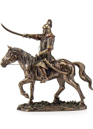 Статуетка "чингісхан на коні" 31,5 см. veronese