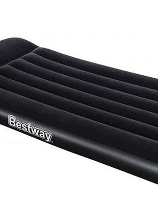 Кровать-велюр 188х99х30см черный 67 556 тм bestway