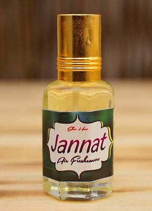 Парфюмерное масло небесный сад вриндаван jannat oil 10ml.