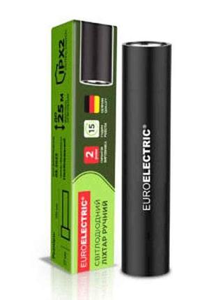 Лiхтар свiтлодiодний 6500k ручний 0,75w 1хааа тм euroelectric