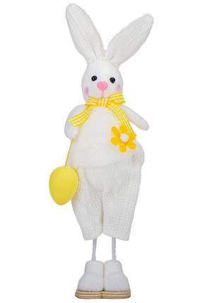 Фигурка "кролик", белый, 30 см elisey