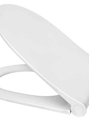 Сиденье для унитаза белый мерида slim тм полiмердеталь