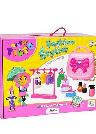 Набір для творчості містер тісто fashion stylist українською мовою 41032 тм strateg