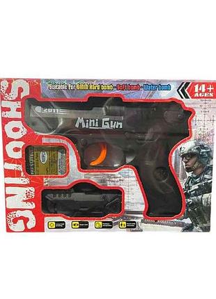 Пистолет стреляет гелевыми пулями черный арт.yy2011-1y тм 7toys