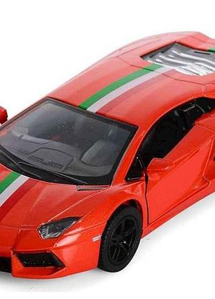 Машинка kt 5355 wf 12,5см червоний метал інерц-я 1:38 тм kinsmart
