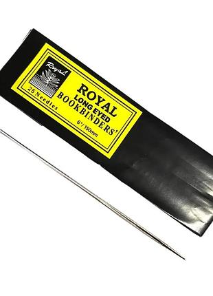 Голка для ручного шиття циганська royal #6 25шт. 150 мм
