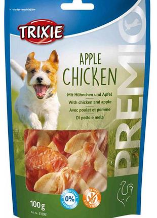 Premio apple chicken-ласощі для собак з курячою грудкою і яблуками, тріксі 31593