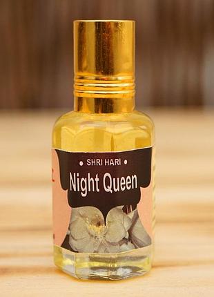 Парфюмерное масло королева ночи вриндаван night queen oil 10ml.