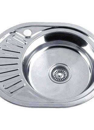 Мийка врізна 570х450х180мм z5745-06-180d (decor) тм zerix