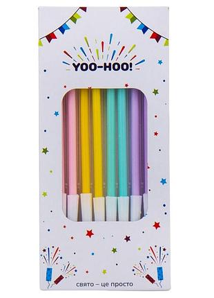Набор свечей для торта "приятные воспоминания", 13 см yoo-hoo!