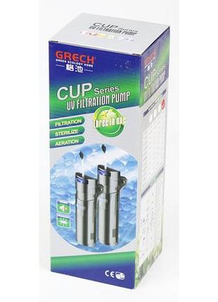 Фільтр sunsun cup-809 с uv-лампою 9вт, 700лгод, до 400л