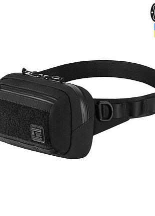 M-tac сумка city waist bag з липучкою lite-nr elite black