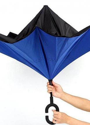 Up-brella - парасольку "навпаки" тростина подвійна розпродаж