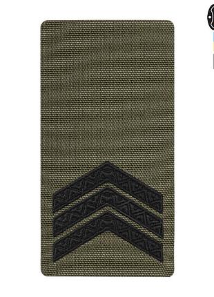 M-tac погон на липучке сержант (вишивка) ranger green