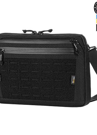 M-tac сумка admin bag large elite з липучкою hex black