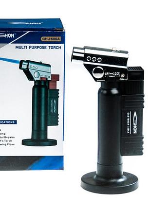Газовая горелка с пьезоподжигом hon gas torch gh-1506a