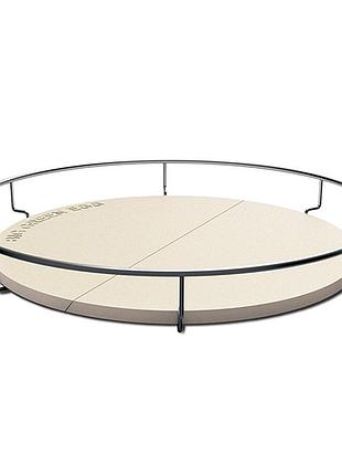 Керамічна плита для гриля big green egg 2xl 120960 код: 004870