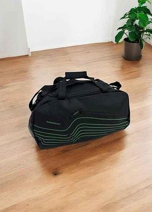 Сумка дорожная 22*23*50см зеленый adventurer м.362-8 плащевка тм sp