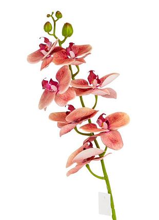 Искусственная орхидея, розовая, 75 см elisey