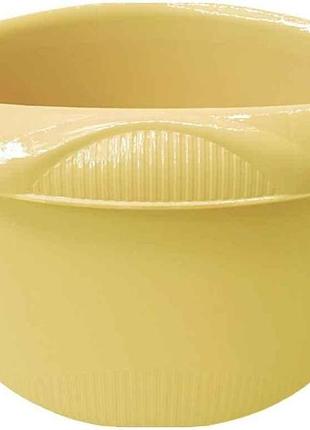 Таз пл. 15л круглий miami yellow 900015 тм euro gold