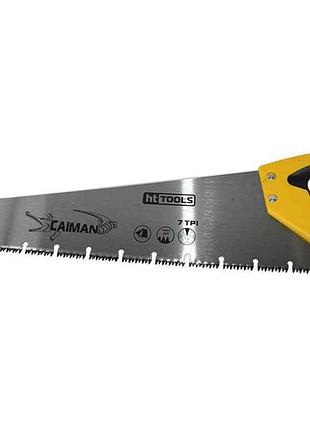 Ножівка столярн. caiman , 500мм, 7 tpi 26-005 тм ht tools