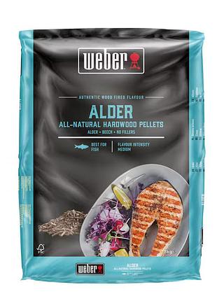 Пелети для гриля weber fsc alder (вільха) 8 кг 3401052 код: 013069