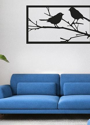 Металеве модульне панно «birds», 1 шт.