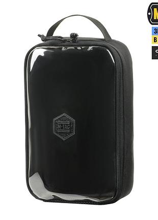 M-tac органайзер утилитарный прозрачный elite large gen.ii black