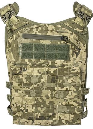 Плитоноска быстросброс vik-tailor skeletone, пиксель