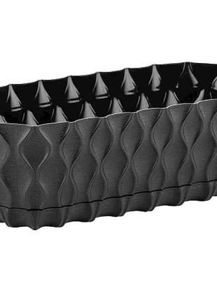 Горшок для цветов venus violet (микс) 1,9л тм alya plastik