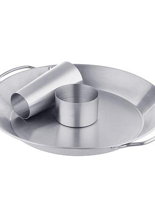 Стійка для курки з піддоном нерж grilli 777773 код: 009051