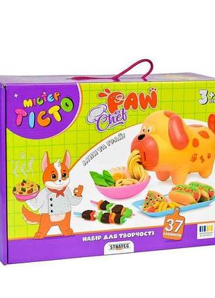 Набір для творчості містер тісто paw chef українською мовою 41036 тм strateg