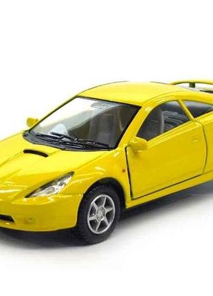Машина 12см жовтий метал інерція 1:34 kt 5038 w тм kinsmart