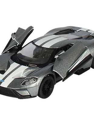 Машинка kt5391wf 12,5см сірий метал інерц-я 1:38см тм kinsmart