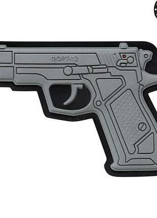 M-tac нашивка ф-12 3d pvc grey