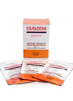 Шампунь против перхоти саше 8 мл (5 шт/уп.) тм сульсена