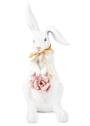 Фигурка "белая крольчиха", 25 см elisey